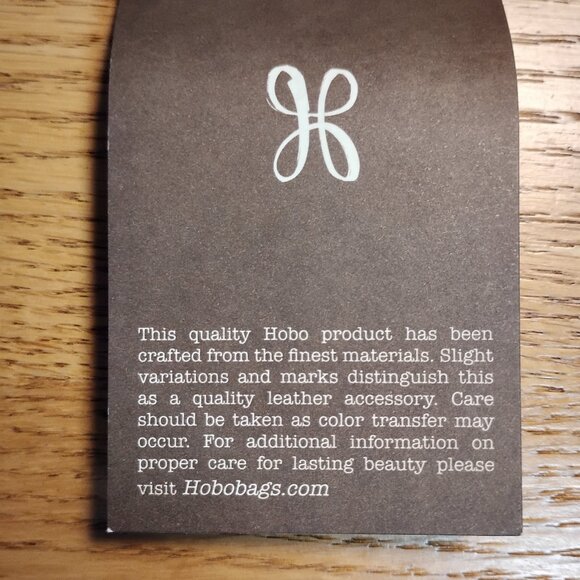 HOBO Lauren Metallic Leather Clutch Wallet With Tags AS IS - Picture 7 of 7